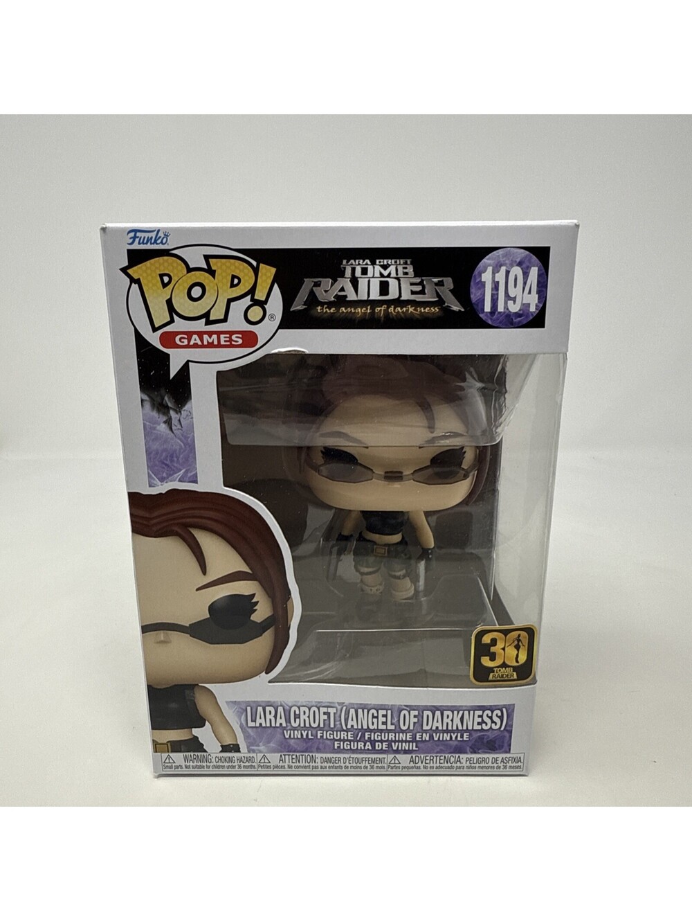 Funko Pop! - LARA CROFT (Angel of Darkness) - Tomb Raider - 30th - 1194